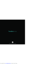 DLO TransDock micro Quick Start Manual