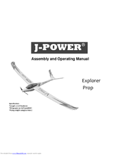 J-Power Explorer Prop Assembly And Operating Manual