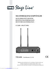 Stageline TXS-606 Instruction Manual
