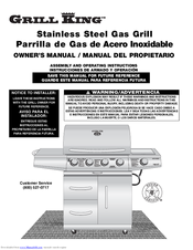 Grill King 810-8425-S Owner's Manual