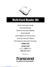 Transcend m2 Quick Instruction Manual