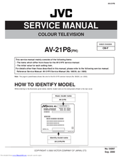 JVC AV-21P8 Service Manual
