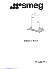 Smeg SHIG910X Instruction Manual