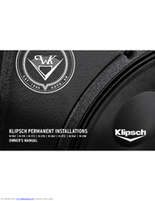 Klipsch KI-272 Owner's Manual