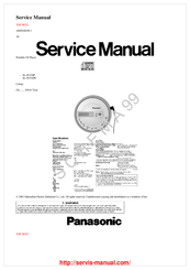 Panasonic SL-SV550P Service Manual