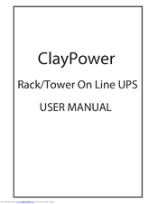 iStarUSA ClayPower User Manual