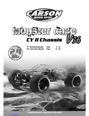 Carson Monster Cage V36 Instruction Manual