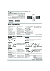 SoftBank 730 SC First Step Manual