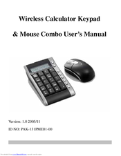 Ortek WPM-900-01 User Manual