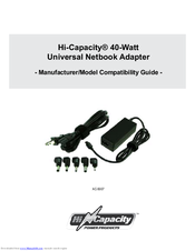 Hi Capacity Power Products AC-5007 User Manual
