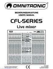 Omnitronic CFL Series User Manual