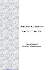 BCM RX845GL/IN845GL User Manual
