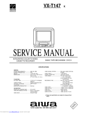 Aiwa VX-T147 Service Manual