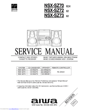 Aiwa NSX-SZ70 Service Manual