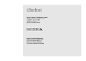Clarion CZ703A Owner's Manual & Installation Manual