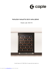 Caple WI6119 Instruction Manual