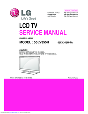 LG 55LV355H Service Manual