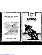 Honda 350cc Fours Service Handbook