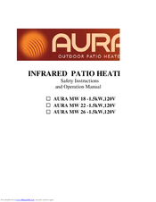 Aura MW 26 Safety Instructions And Operation Manual