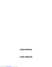 UTOK 500Q HD User Manual