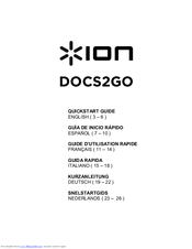 ION DOCS2GO Quick Start Manual