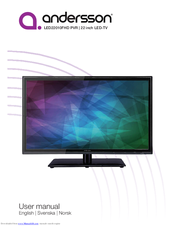 Andersson LED22010FHD PVR User Manual