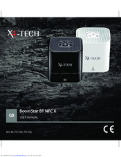 X4-TECH BoomStar BT NFC X User Manual