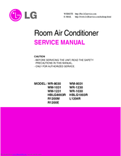 LG WM-8031 Service Manual