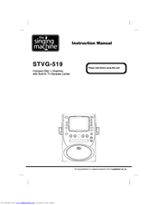 The Singing Machine STVG-519 Instruction Manual