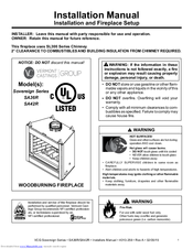 Vermont Castings SA36C Installation Manual