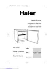 Haier HUM013EA - 1.3 cu. Ft. Capacity Upright Freezer User Manual