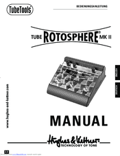 TubeTools ROTOSPHERE MKII User Manual