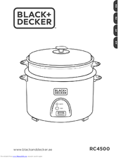Black & Decker RC4500 User Instructions