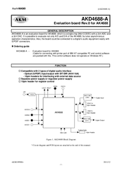 AKM AKD4688-A Manual