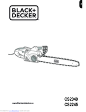 Black & Decker CS2040 Original Instructions Manual