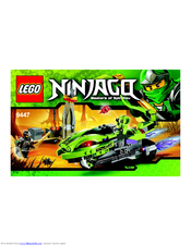 LEGO 9447 NINJAGQ Assembly Manual