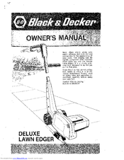 Black & Decker Deluxe Owner's Manual