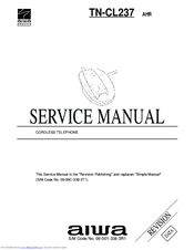Aiwa TN-CL237 Service Manual