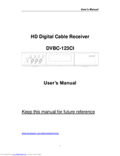Denver DVBC-123CI User Manual