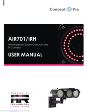 Concept Pro AIR701/IRH User Manual