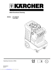Kärcher AP 100/50 M Operating Instructions Manual