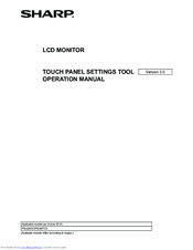 Sharp Pn L803c Manuals Manualslib