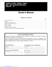 CAC / BDP 40GRQ Owner's Manual