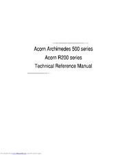 Acorn R200 Series Technical Reference Manual