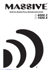 Massive D4000.2 User Manual