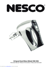 Nesco HM-350 Instruction Manual