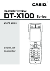 Casio DT-X100 Series User Manual