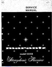 Marantz 2235B Service Manual