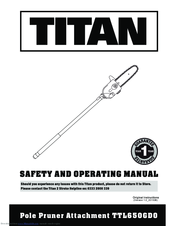 Titan TTL650GDO Safety And Operating Manual