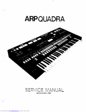 ARP quadra 2463 Service Manual